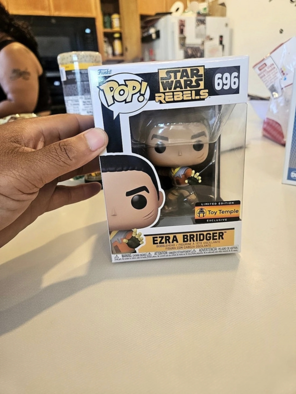 Funko Star Wars Rebels Ezra Bridger #696 Vinyl Figure #696 NWT